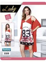 2 li Sabahlık Takım Lady 531 Görsel