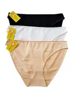 3lü Ekonomik Paket İnce Külot İmer 5011 Beyaz