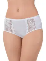 5'li Paket Dantelli Maxi Bato Külot Lüx DRM 2500 Beyaz detay görünüm