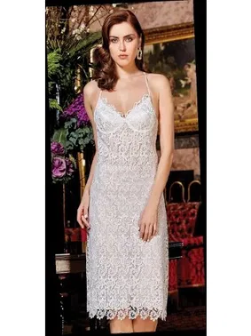 Jeremi 6'lı Saten Dantelli Gecelik Sabahlık Takımları Seti Jeremi 624 - Alternatif Görünüm