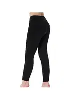 Ağlı Battal Uzun Tayt Lüx DRM 4001 Siyah detay görünüm