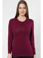 Akbeniz Bayan Uzun Kol Body 250M Mor