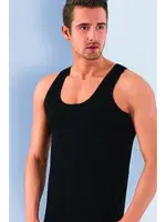 Akbeniz Erkek Likralı Atlet 6573 Siyah