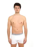 Akbeniz Erkek Likralı Boxer 40056 Beyaz