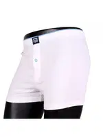 Akbeniz Erkek Penye Boxer 40040 Beyaz