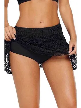 Angelsin Angelsin Dantel Etekli Bikini Alt - Alternatif Görünüm