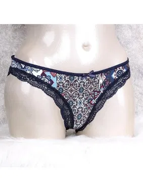 Anıl Anıl Dantelli Baskılı Külot 2742