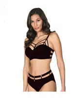 Basic Bralet Sütyen Takım Le Jardin 5045 Siyah