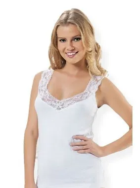 HMD Bayan Askıları Dantelli Pamuklu Atlet Hmd 2011