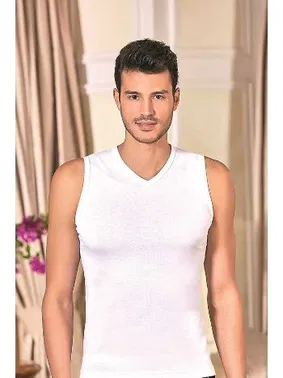 Berrak Berrak 1028 Erkek Ribana Kolsuz V Yaka - Alternatif Görünüm