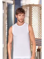 Berrak 1039 Erkek Modal 0 Kolsuz Atlet Beyaz detay görünüm