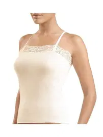 Black Spade BlackSpade Aura Satin Kadın Krem Atlet