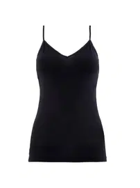 Black Spade BlackSpade Aura Satin Siyah Kadın Atlet 1403