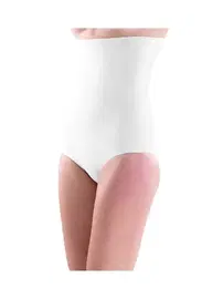 Black Spade BlackSpade Body Control Illusion Kadın Sıkılaştırıcı Yüksek Bel Külot Korse Beyaz 1480 