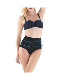 Black Spade BlackSpade Body Control Kadın Sıkılaştırıcı Külot Korse Siyah 1325 