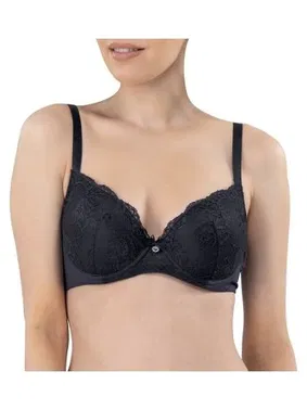 Black Spade BlackSpade Destekli Dantelli Siyah Sütyen 3009