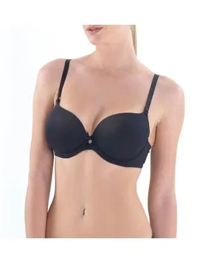 Black Spade BlackSpade Essential Dolgulu Push-up Sütyen Siyah 3004