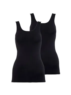 Black Spade BlackSpade Essential Kadın Atlet Siyah 2'li Paket 1590 