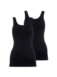 Black Spade BlackSpade Essential Kadın Atlet Siyah 2'li Paket 1590 