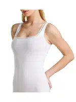 BlackSpade Essential Kadın Dantelli Atlet Beyaz 1968  Beyaz