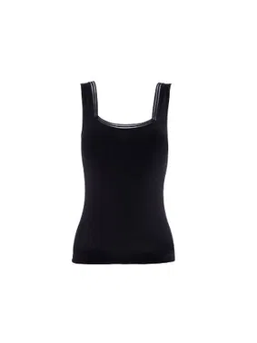 Black Spade BlackSpade Essential Kadın Dantelli Atlet Siyah 1968 