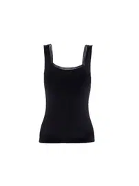 Black Spade BlackSpade Essential Kadın Dantelli Atlet Siyah 1968 