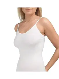 Black Spade BlackSpade Essential Kadın İnce Askılı Atlet Beyaz 1951 