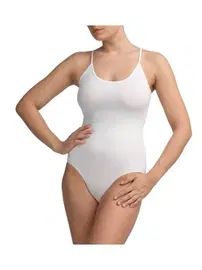 Black Spade BlackSpade Essential Kadın İnce Askılı Body Beyaz 1980 