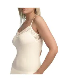 Black Spade BlackSpade Private Krem Dantelli İnce Askılı Atlet 1984