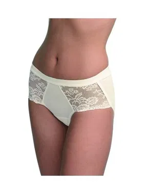 Black Spade BlackSpade Private Krem Dantelli Slip Külot 1311