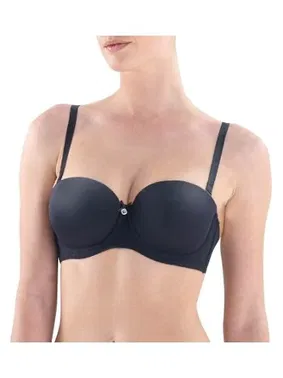 Black Spade BlackSpade Straplez Destekli Sütyen Siyah 3010 