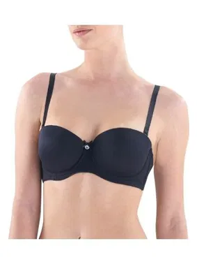 Black Spade BlackSpade Straplez Sütyen Siyah 3011 