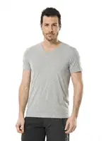 Cacharel Erkek Likralı V Yaka T-shirt 1332/GRİ Gri
