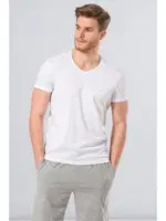 Cacharel Erkek T-Shirt (Slim Fit) 2170/BEYAZ Beyaz
