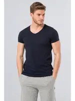 Cacharel Erkek T-Shirt (Slim Fit) 2170/LACİVERT Lacivert
