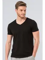 Cacharel Erkek T-Shirt (Slim Fit) 2170/SİYAH Siyah