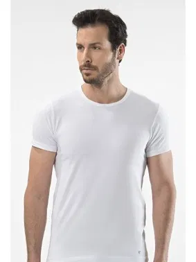 Cacharel Cacharel - O yaka kısa kollu t-shirt 1305/BEYAZ - Alternatif Görünüm