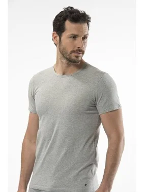 Cacharel Cacharel - O yaka kısa kollu t-shirt 1305/GRİ