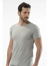 Cacharel Cacharel - O yaka kısa kollu t-shirt 1305/GRİ