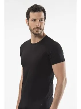 Cacharel Cacharel - O yaka kısa kollu t-shirt 1305/SİYAH