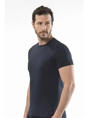 Cacharel Cacharel - O yaka kısa kollu t-shirt 1307/LACİVERT