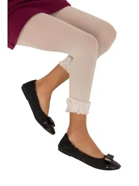 Dore Dore Bilek Kısmı Dantelli Mikro 50 Çocuk Tayt