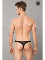 Doreanse Erkek String 1302 Siyah detay görünüm