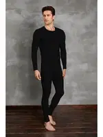 Doreanse Erkek Uzun Kollu T-Shirt 2990 Siyah görsel 4