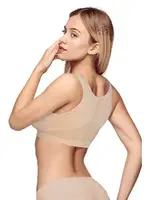 DoReMi Compression Dikişsiz Büstiyer Korse Ten görsel 4