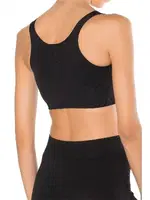 DoReMi Compression Dikişsiz Büstiyer Korse Siyah detay görünüm