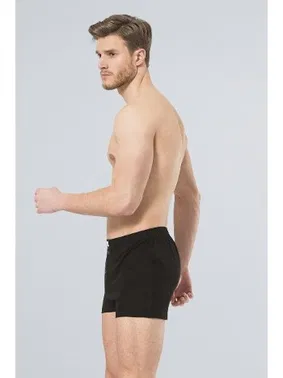 Türen Düğmeli Erkek Boxer 2'li Türen 186/SİYAH - Alternatif Görünüm