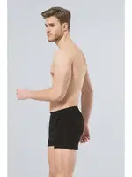 Düğmeli Erkek Boxer 2'li Türen 186/SİYAH Siyah detay görünüm