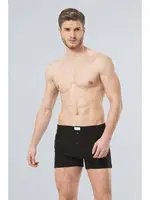 Düğmeli Erkek Boxer 2'li Türen 186/SİYAH Siyah farklı açı