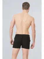 Düğmeli Erkek Boxer 2'li Türen 186/SİYAH Siyah görsel 4